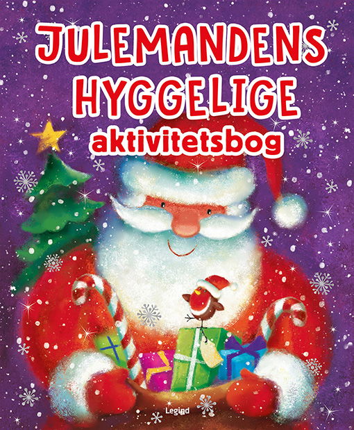 Cover for Julemandens hyggelige aktivitetsbog (Indbundet Bog) [1. udgave] (2020)