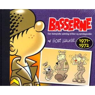 Cover for Mort Walker · Basserne 1971-1972 (Indbundet Bog) [1. udgave] (2009)