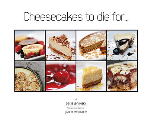 Cover for Denis Lewinsky · Cheesecakes to die for ... (Hardcover bog) [2. udgave] (2022)