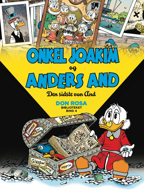 Cover for Disney · Don Rosa Biblioteket - bind 4 (Hardcover Book) [1er édition] (2024)