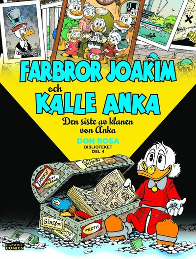 Cover for Don Rosa · Farbror Joakim och Kalle Anka. Den siste av klanen von Anka (Hardcover Book) (2021)