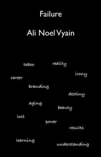 Cover for Ali Noel Vyain · Failure - Poetry (Paperback Book) (2022)