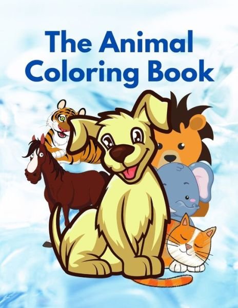 Cover for Rmt Publishing · The Animal Coloring Book (Paperback Book) (2020)