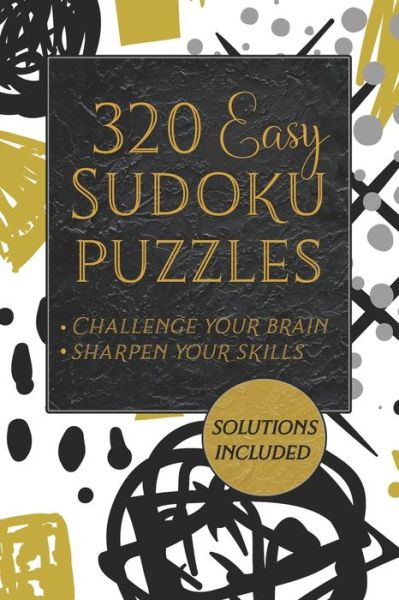 Cover for Ohmybrain · 320 Easy Sudoku Puzzles - Challenge Your Brain - Sharpen Your Skills (Paperback Book) (2020)