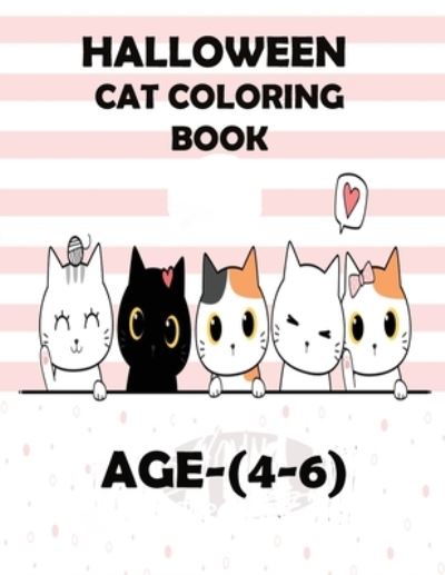 Cover for Braylon Smith · Halloween Cat Coloring Book Age (4-6) (Pocketbok) (2020)