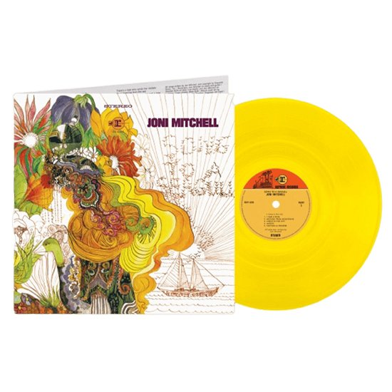 Cover for Joni Mitchell · Song To A Seagull (LP) [Limited Yellow edition] (2023)