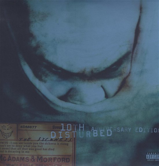 Cover for Disturbed · Sickness, the [10th Anniversary Ltd Edition] (12&quot;) [Bonus CD, Limited edition] (2010)