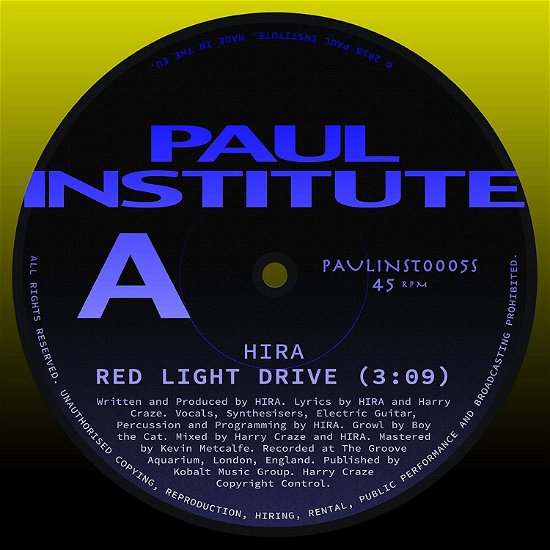 Cover for Hira · Red Light Drive (LP) [Standard edition] (2018)