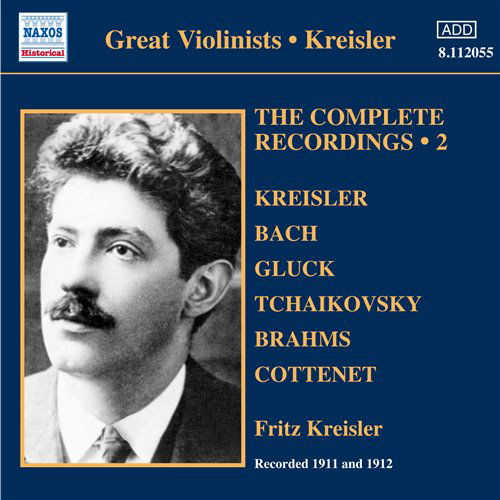 Complete Solo Recordings 2 - Fritz Kreisler - Musik - NAXOS - 0636943205570 - 17 maj 2010