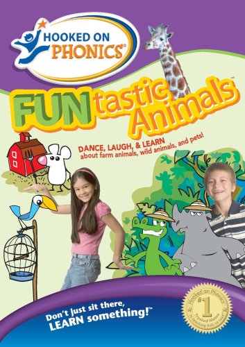 Cover for Hooked on Phonics: Funtastic Animals (DVD) (2006)