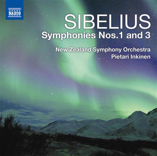 Cover for Sibelius / Nzso / Inkinen · Symphonies 1 &amp; 3 (CD) (2010)