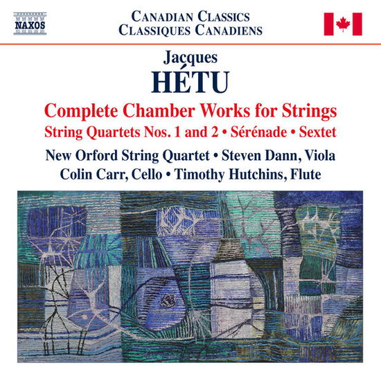 Cover for Hetu / Dann / Carr / Hutchins · Complete Chamber Works for Strings (CD) (2014)