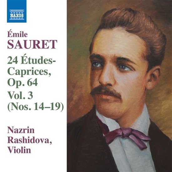 Cover for Nazrin Rashidova · Emile Sauret: 24 Etudes Caprices Vol. 3 (Nos. 14-19) (CD) (2019)