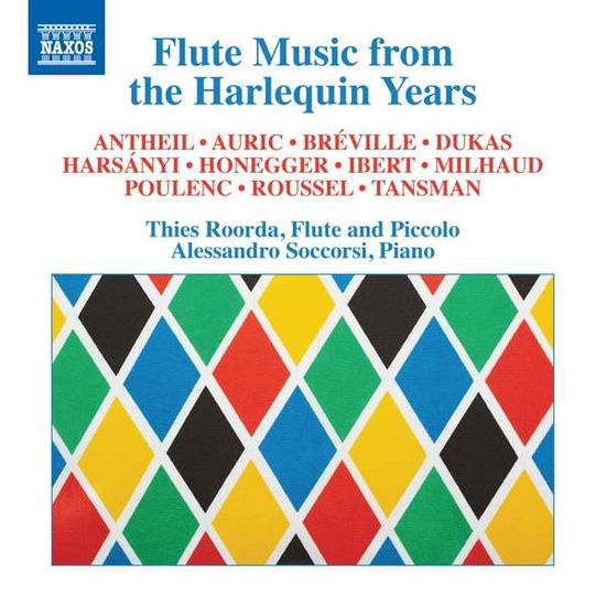 Cover for Flute Music Harlequin Years / Various (CD) (2019)