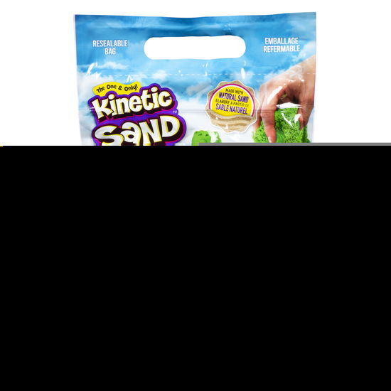 Cover for Kinetic Sand · Colour Bag 900g - Green (6047182) (Toys)