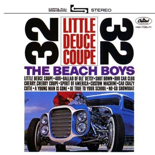 Cover for The Beach Boys · Little Deuce Coupe' Mono &amp; Stereo (LP) (2016)
