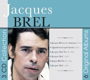 Cover for Jacques Brel · Jacquel Brel - 6 Original Albums (CD) (2015)