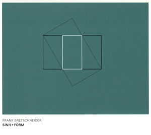 Cover for Frank Bretschneider · Sinn + Form (CD) (2015)