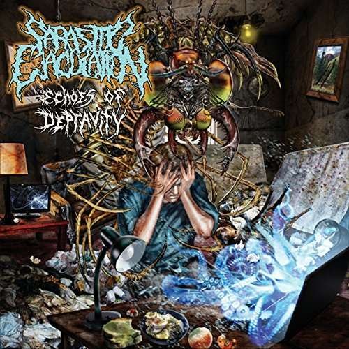 Cover for Parasitic Ejaculation · Echoes of Depravity (CD) [Japan Import edition] (2015)