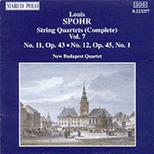 Cover for Neues Budapester Streichquart. · Sämtliche Streichquartette Vol.7 *s* (CD) (1993)