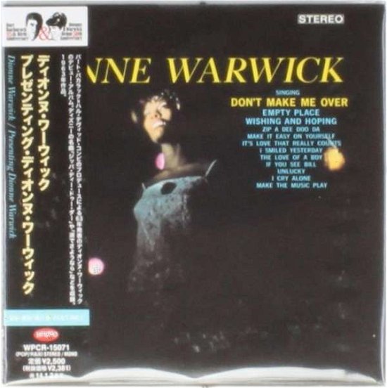Cover for Dionne Warwick · Presenting Dionne Warwick (CD) [Remastered edition] (2013)