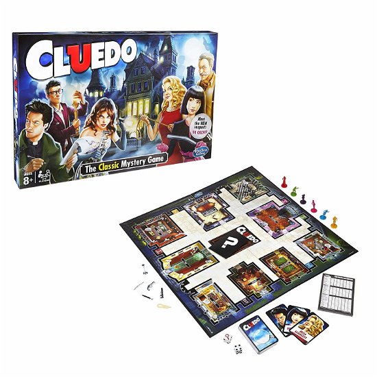 Cluedo The Classic Mystery Board Game - Hasbro - Brettspill - ASMODEE - 5010993313570 - 30. juni 2023
