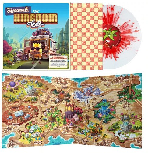 Overcooked! · The Kingdom Tour (Tomato Splatter Vinyl) (LP) (2022)