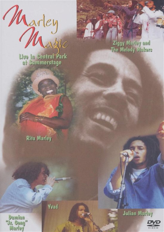Cover for Marley Magic · Live in Central Park (DVD) [Tribute edition] (2002)