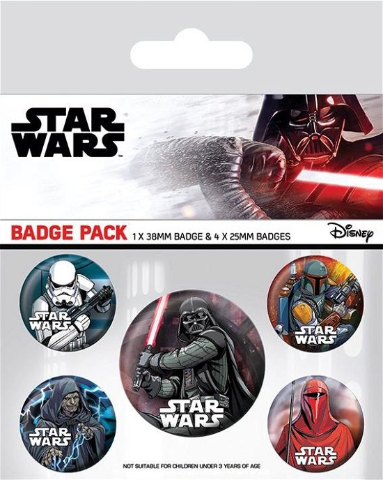Cover for Badgepacks · Star Wars Dark Side () (MERCH)