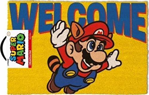 Welcome - Door Mat - Super Mario - Fanituote - PYRAMID - 5050293851570 - torstai 2. elokuuta 2018