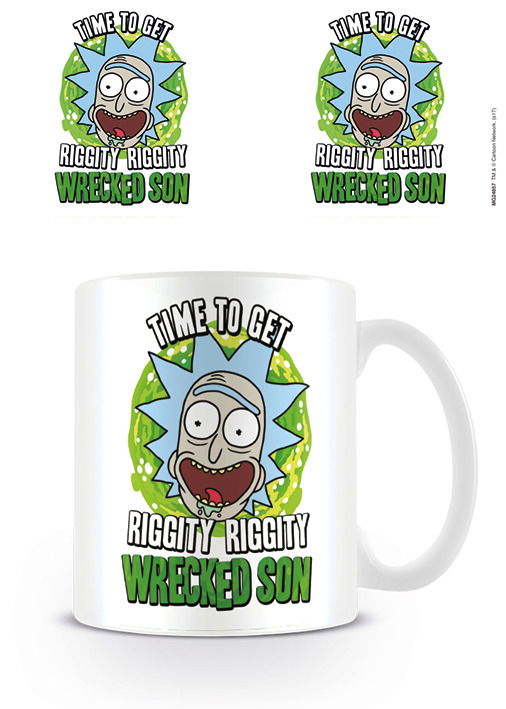 Mug - 300 Ml - Wrecked Son - Rick & Morty - Merchandise - Pyramid Posters - 5050574248570 - 7. Februar 2019