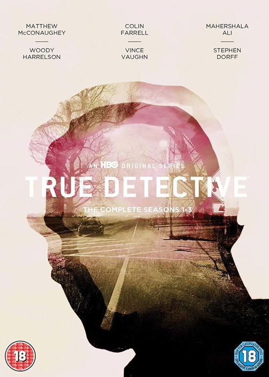 Cover for True Detective S13 Dvds · True Detective Seasons 1 to 3 - The Complete Collection (DVD) (2019)