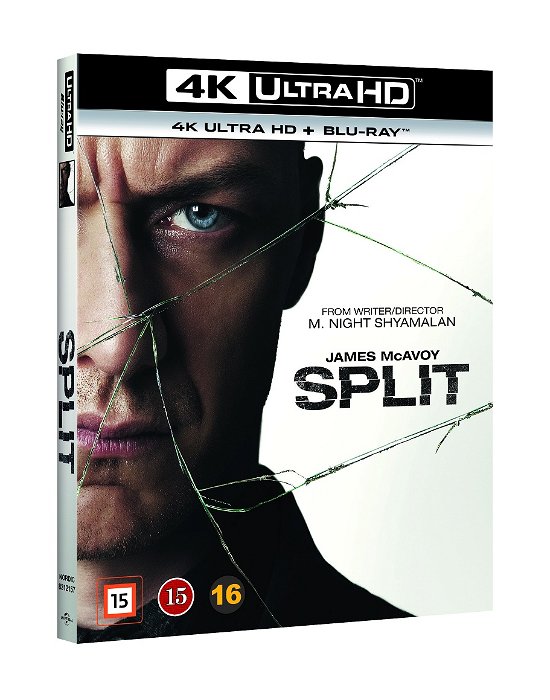 Cover for James McAvoy · Split (4K UHD + Blu-ray) [4K edition] (2017)