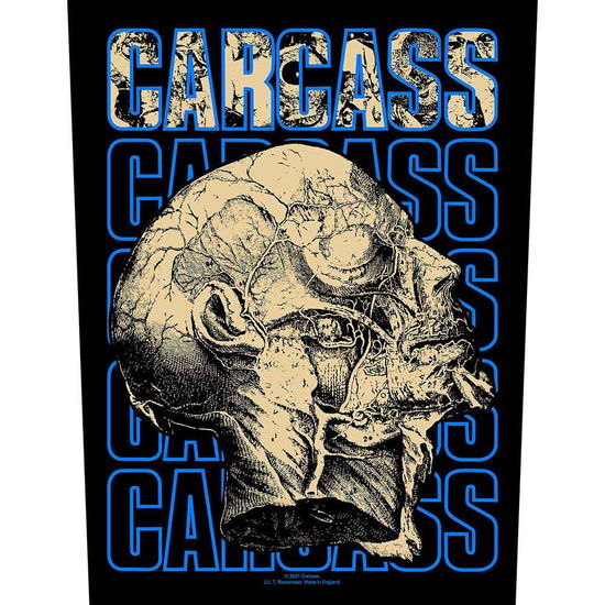 Carcass Back Patch: Necro Head - Carcass - Merchandise - PHD - 5056365716570 - 1. April 2022