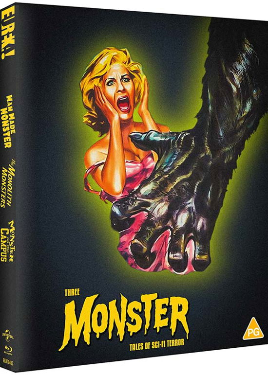 Cover for George Waggner · Three Monster Tales Of Sci-Fi Terror (Blu-Ray) (2022)