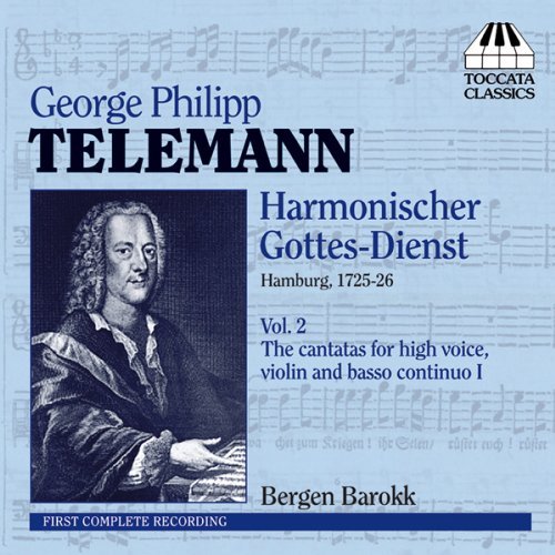 Harmonischer Gottes-dienst 2 - Telemann / Barokk / Vitzthum / Eilke / Sveen - Muzyka - TOCCATA - 5060113440570 - 14 lipca 2009