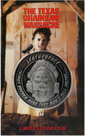 Cover for Iron Gut Publishing · Coin Texas Chainsaw (MERCH)