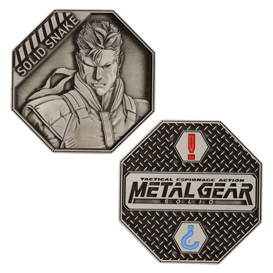 Metal Gear Solid Sammelmünze Solid Snake Limited E - Iron Gut Publishing - Merchandise - IRON GUT PUBLISHING - 5060948293570 - November 7, 2023
