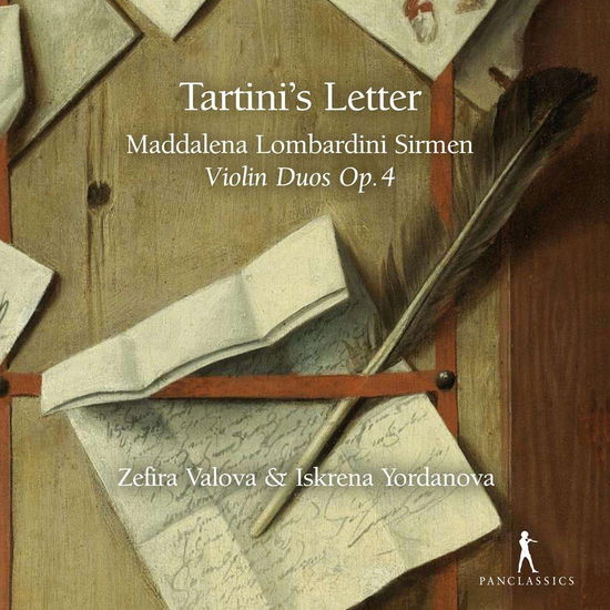 Cover for Iskrena Yordanova · Maddalena Laura Lombardini Sirmen: Tartini's Letter - Violin Duos Op. 4 (CD) (2024)