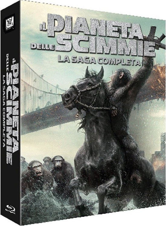Cover for Il Pianeta Delle Scimmie - Primal Collection (Blu-ray) [Box set]