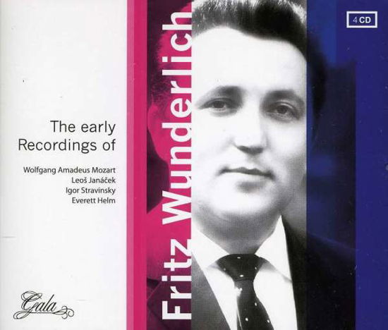 The Early Recordings of Fritz Wunderlich - Fritz Wunderlich - Musik - GALA - 8712177058570 - 18. juni 2012