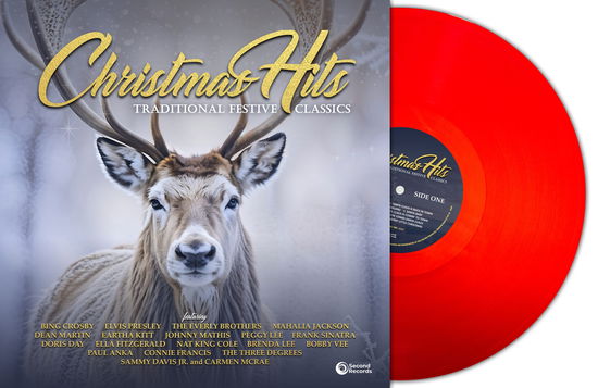 Cover for Aa.vv. · Christmas Hits - Traditional Festive Classics (Red Vinyl) (LP) (2024)