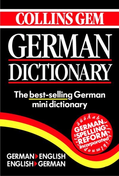 Cover for HarperCollins Publishers · Collins Gem German Dictionary (Paperback Book) (1999)