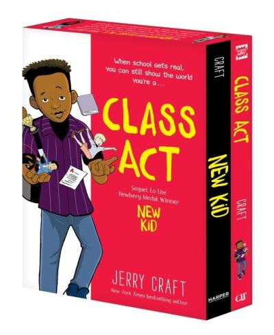 Cover for Jerry Craft · New Kid and Class Act: The Box Set (Pocketbok) (2021)