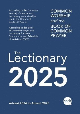 Common Worship Lectionary spiral-bound 2025 - Spck - Livros - SPCK Publishing - 9780281090570 - 23 de maio de 2024