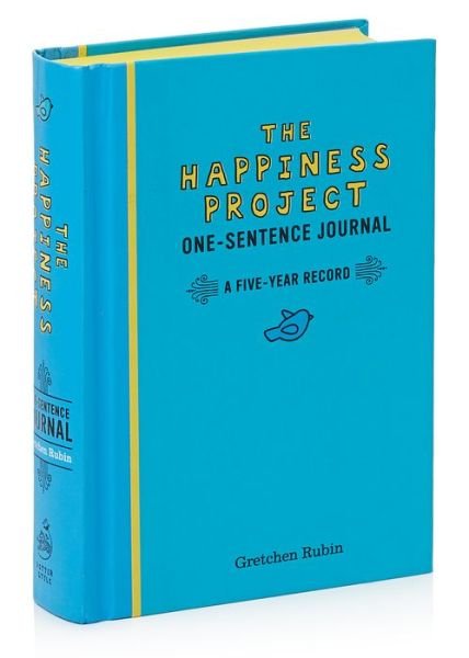 Cover for Gretchen Rubin · The Happiness Project One-Sentence Journal: A Five-Year Record (MISC) (2011)