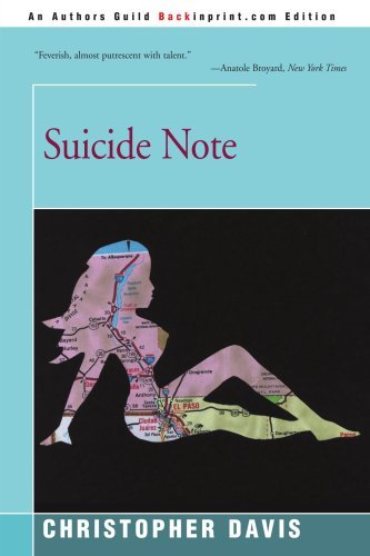 Cover for Christopher Davis · Suicide Note (Paperback Book) (2000)