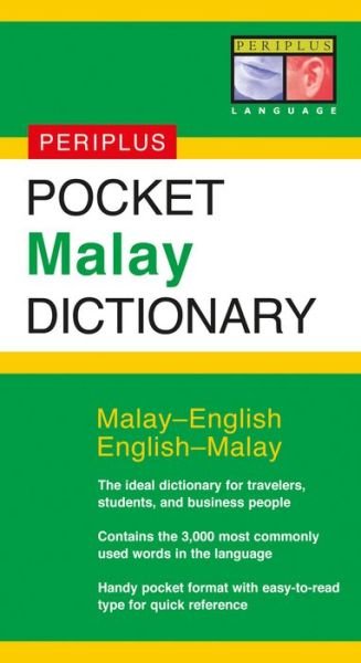 Cover for Zuraidah Omar · Pocket Malay Dictionary: Malay-English English-Malay - Periplus Pocket Dictionaries (Taschenbuch) [Poc edition] (2003)