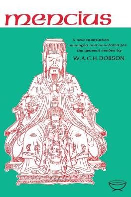 Cover for Mencius · Mencius: A New Translation Arranged and Annotated For The General Reader - Heritage (Paperback Bog) (1963)