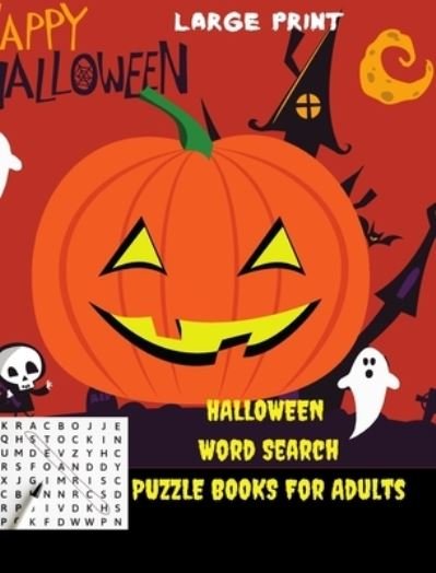 Cover for Inc. Blurb · Halloween Word Search Fang-tastic Word Puzzles for Adults (Innbunden bok) (2024)